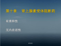 药理学-肾上腺素受体阻断药-课件