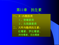 药理学之抗生素总结课件