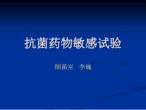 药物敏感试验分解课件