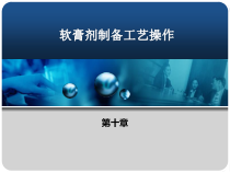 药物制剂实训教程第10章课件
