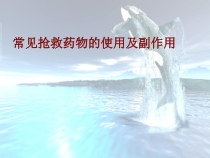 医学常见抢救药物的使用及副作用培训课件