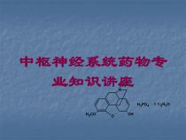 中枢神经系统药物专业知识讲座培训课件