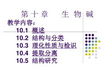 中药化学技术生物碱-课件
