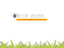中药药剂学第七章浸出药剂概要课件
