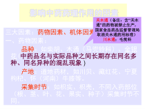 中药药理学3影响因素课件