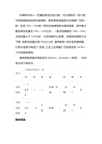 高硅耐热铸铁工艺操作方法