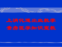 上消化道出血教学查房医学知识宣教培训课件