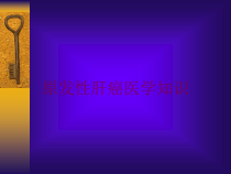 原发性肝癌医学知识培训课件
