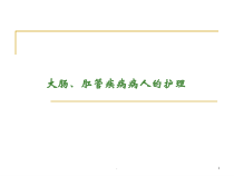 大肠肛管疾病病人的护理医学课件
