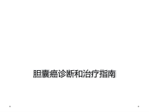 胆囊癌诊断和治疗指南课件