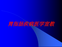 胃指肠疾病医学宣教培训课件