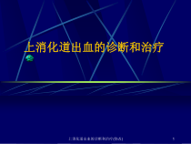 上消化道出血的诊断和治疗修改课件