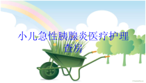 小儿急性胰腺炎医疗护理查房培训课件