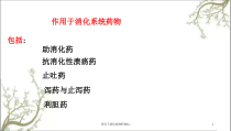 作用于消化系统药物-课件