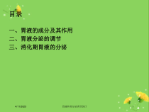 胃液和其分泌调节医疗培训课件
