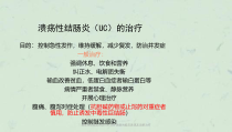 溃疡性结肠炎的治疗和克罗恩病的临床表现及诊断治疗课件