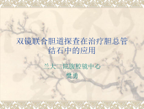 双镜联合胆道探查在治疗胆总管结石中的应用课件