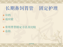 胃管固定护理医疗知识课件