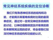 常见神经系统疾病的定位诊断课件