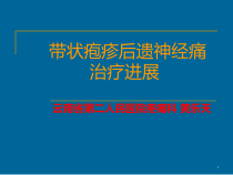 带状疱疹后遗神经痛课件