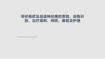 带状疱疹及后遗神经痛科普实用课件