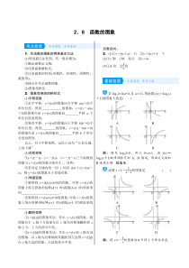 高考数学(理数)一轮复习学案2．8《函数的图象》(含详解)