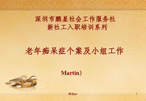 老年痴呆症的个案及小组工作课件