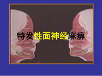 面神经麻痹-讲课稿课件