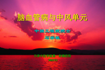 脑血管病与中风单元压缩课件