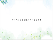 神经内科病史采集及神经系统查体课件