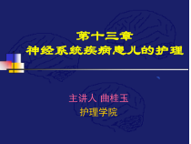 十三章神经系统疾病患儿的护理课件
