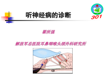听神经病的诊断课件