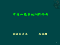 中枢神经系统MRI诊断课件_2