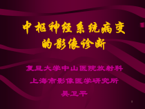 中枢神经系统病变的影像诊断课件
