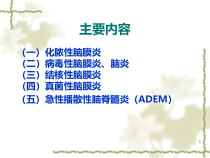 中枢神经系统感染学习课件