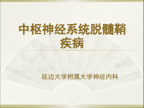 中枢神经系统脱髓鞘疾病改版课件