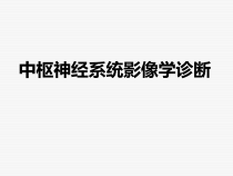 中枢神经系统-影像1课件