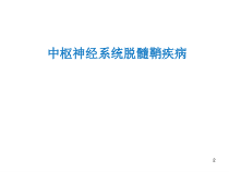 中枢神经系统脱髓鞘疾病课件-课件