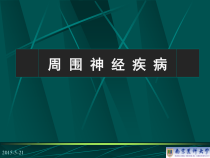 周围神经病临床诊疗课件