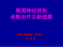 周围神经损伤及诊断治疗新进展教材课件