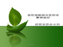 ACS的诊断和治疗版本课件