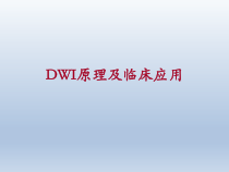 DWI原理及临床应用课件