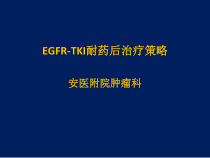 EGFR-TKII耐药后治疗策略课件