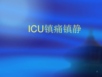 ICU镇痛镇静指南医学课件
