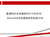 IDSA版念珠菌感染治疗指南介绍课件