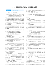 高考数学(理数)一轮复习学案8．1《空间几何体的结构、三视图和直观图》(含详解)