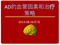 AD血管性危险因素和治疗策略课件
