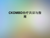CKDMBD治疗共识与指南课件