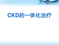 CKD的一体化治疗课件
