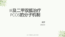 ir及二甲双胍治疗pcos的分子机制课件